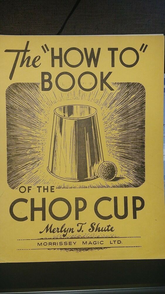 Das „How To“-Buch des Chop Cup